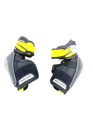 Used Bauer ULTRA SONIC Youth Elbow Pads LG 11860-S000301298