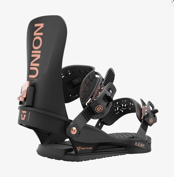 UNION 24/25 JULIET WOMEN'S SNOWBOARD BINDINGS BLACK MD, NEW
