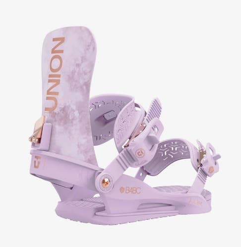 UNION 24/25 JULIET WOMEN'S SNOWBOARD BINDINGS PINK TYE DIE B4BC MD, NEW