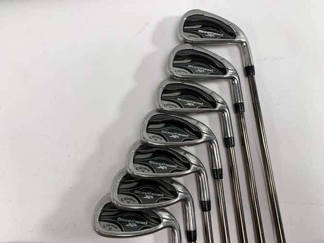 Callaway Steelhead XR Iron Set 5-PW+GW Mamiya Recoil ES 760 F3 Regular RH +1/2''
