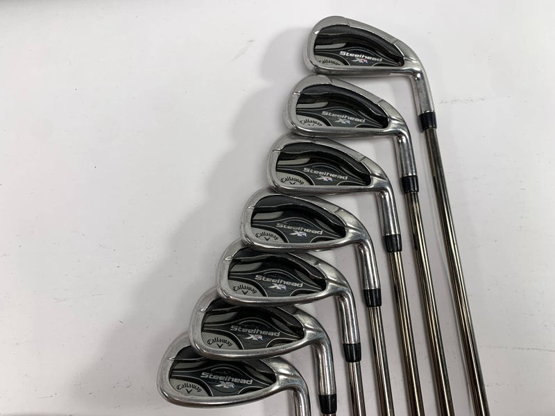 Callaway Steelhead XR Iron Set 5-PW+GW Mamiya Recoil ES 760 F3 Regular RH +1/2''