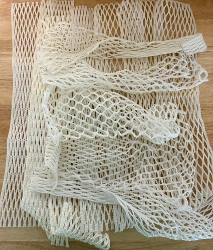 New Assorted White Mesh 12 Pieces Total