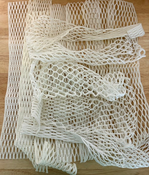 New Assorted White Mesh 12 Pieces Total