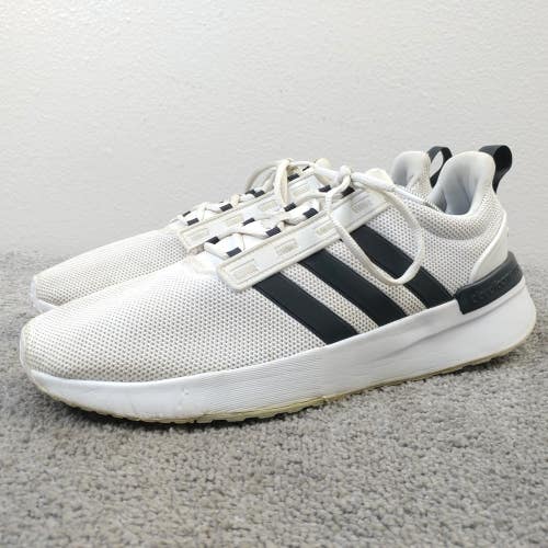 Adidas RACER TR21 Mens Size 12.5 Running Shoes White Athletic SneakersGZ8182