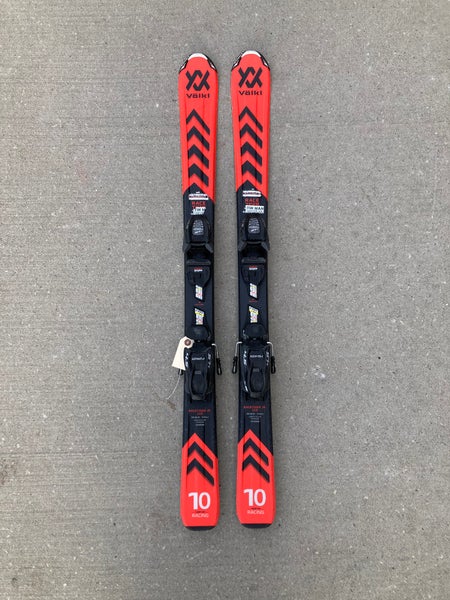 Volkl Racetiger JR 110cm Skis + Marker 4.5 Bindings
