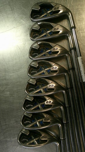 Used Callaway X-22 Mens Iron Set RH 4I-GW/AW 11868-S000066591