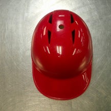 Used COACH HELMET Batting Helmet No Mask Red MD 11868-S000066584
