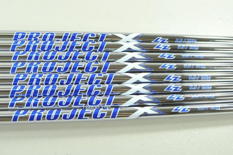 Project X LZ Loading Zone 5.5 115g Regular Uncut Iron Shaft Set .370 NEW #206452
