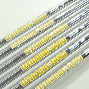 True Temper Dynamic Gold R300 Regular Flex Iron Shaft Set .355" 6pc  # 205279