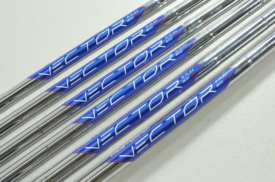 True Temper Vector Regular Flex 80g Iron Shaft Set .370 6pc 37"-34"  # 205280