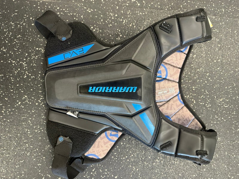 Used Warrior EVO LG Lacrosse Shoulder Pads 11849-S000019534