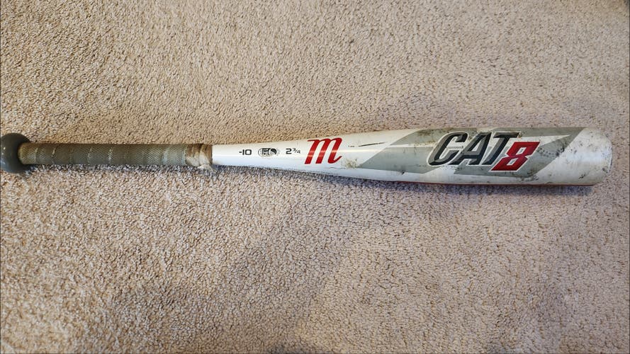 2019 Marucci CAT8 Alloy Bat (-10) 17 oz 27" (Used)