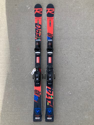 Rossignol Hero Athlete GS 135cm Racing Skis + Look NX7 Bindings
