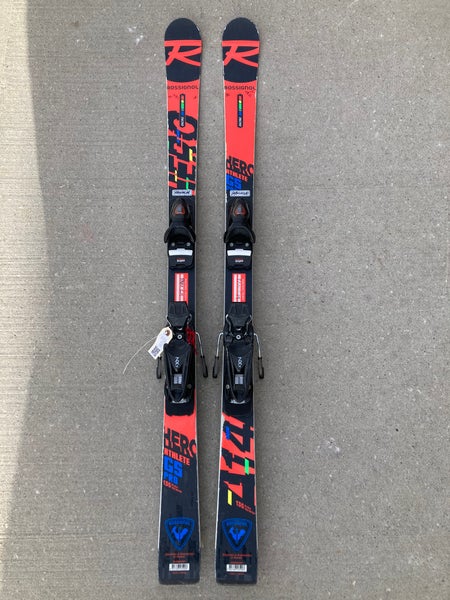 Rossignol Hero Athlete GS 135cm Racing Skis + Look NX7 Bindings