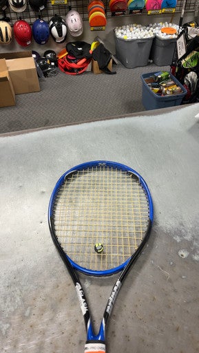 Used Prince AIR FLASH Adult Tennis Racquet Royal Blue 4 3/8" 11793-S000258721
