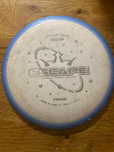 Used Dynamic Discs ESCAPE PRIME Disc Golf Driver None 11793-S000258618