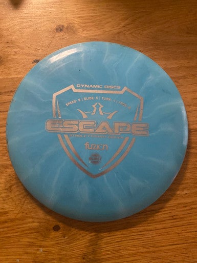 Used Dynamic Discs ESCAPE FUZION Disc Golf Driver None 11793-S000258613