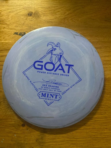 Used MINT GOAT Disc Golf Driver None 11793-S000258631