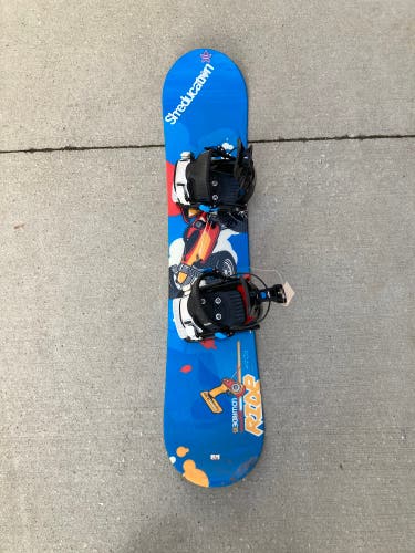 Ride Lowride 115cm Snowboard + Flow Bindings