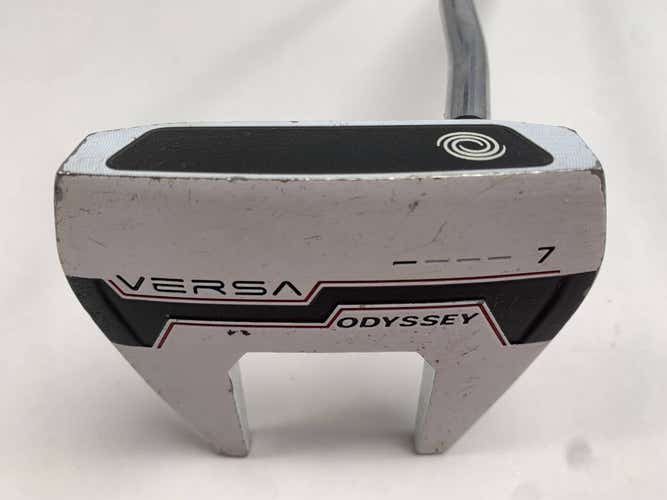 Odyssey Versa 7 White Black White Putter 35" Mens RH