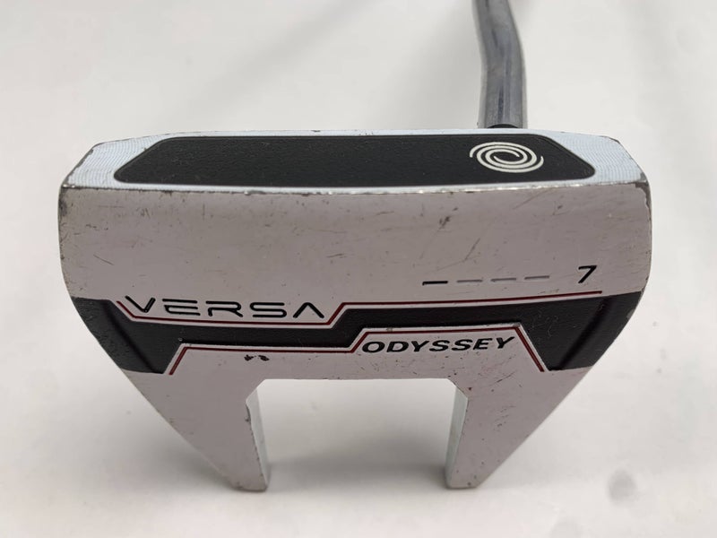Odyssey Versa 7 White Black White Putter 35" Mens RH