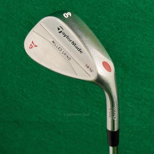 TaylorMade Milled Grind Chrome 60-SB10 60 Lob Wedge Dynamic Gold Wedge Flex