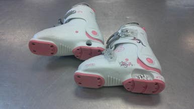 Used Roces IDEA Girls DH Ski Boot White 230 MP - J05 - W06 11339-S000196657