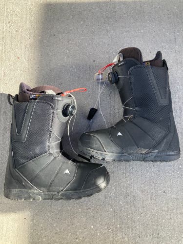 Burton MOTO BOA Snowboard Boots | Size 9.5