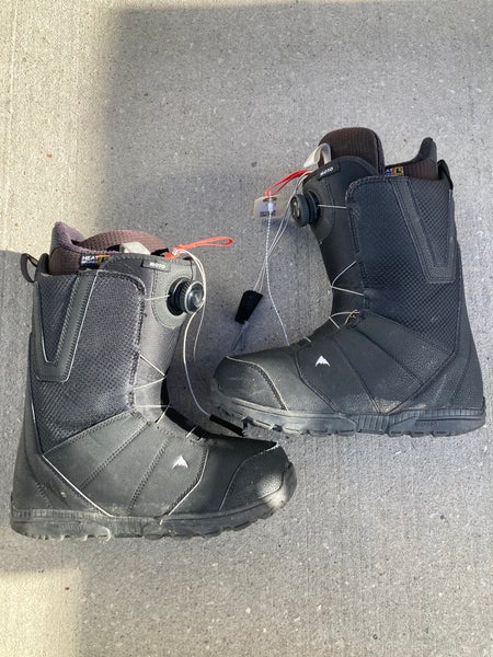 Burton MOTO BOA Snowboard Boots | Size 9.5