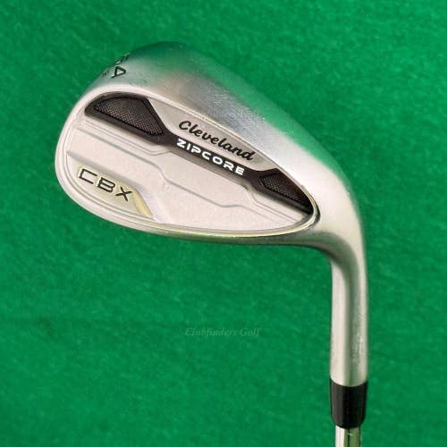 Cleveland CBX Zipcore Chrome 54-12 54 Sand Wedge Dynamic Gold Wedge Flex
