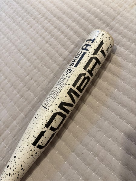 2025 Combat MFG Spec A1 Alloy BBCOR Certified Bat (-3) 28 oz 31" (Used)