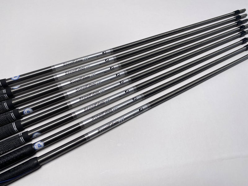 AeroTech SteelFiber i95 Regular Iron Set of 8 Shafts 34.5''-37.5''- Pull 0.355