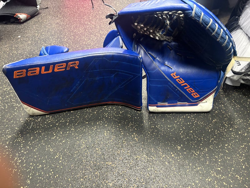 Pro Stock Bauer Mach Regular Goal & Block Set