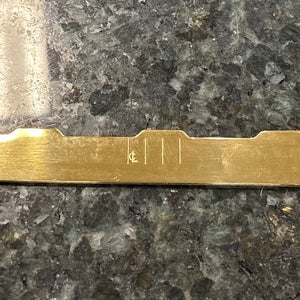 CCM Speedblade 4.0 Tydan Gold Player Replacement Steel Most Sizes (PAIR) (New)