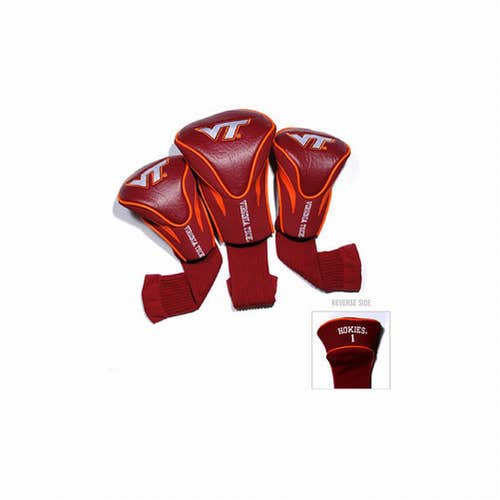 Team Golf Contour Golf Club Headcovers 3pk (Virginia Tech Hokies) NCAA NEW
