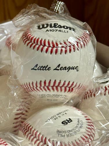 Wilson Little League 1074 Baseballs 12 Pack (1 Dozen) (New)