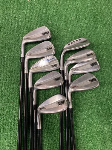 Used PXG Left Handed Iron Set