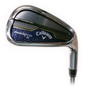 Callaway Paradym X Forged Single 7 Iron Steel True Temper Elevate 85 Stiff Flex