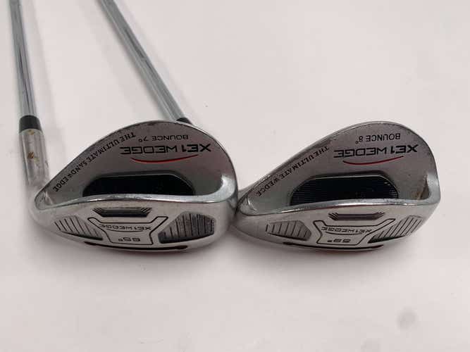 XE1 The Ultimate Wedge Set 59* 8 | 65* 7 Wedge Steel Mens RH
