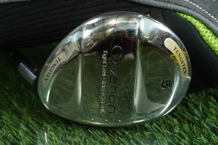 ADAMS OVATION TIGHT LIES 5 WOOD FAIRWAY ALDILA REGULAR FLEX RH WITH HEADCOVER