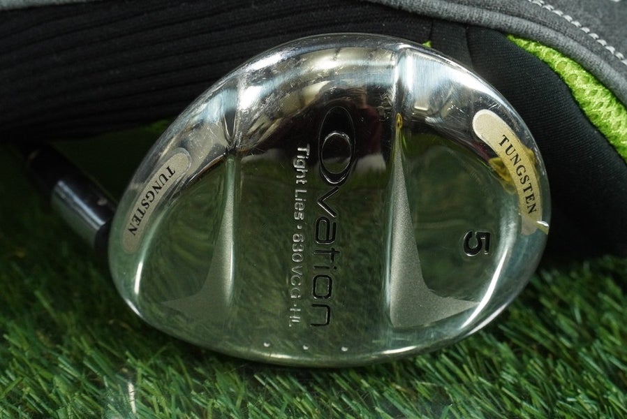 ADAMS OVATION TIGHT LIES 5 WOOD FAIRWAY ALDILA REGULAR FLEX RH WITH HEADCOVER