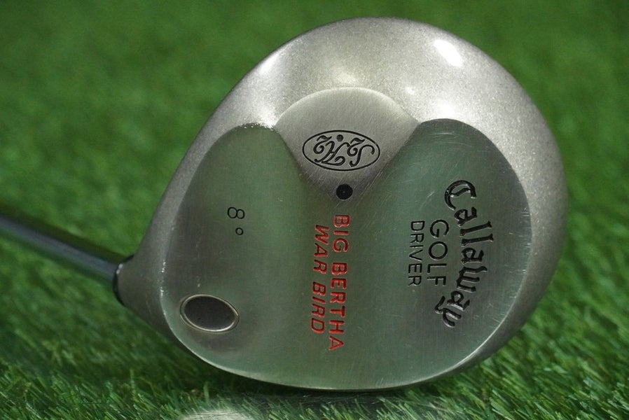 CALLAWAY BIG BERTHA WARBIRD S2H2 8 MINI HEAD DRIVER FCM 6.5 RIFLE STEEL RH