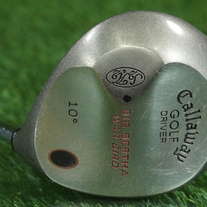 CALLAWAY BIG BERTHA WARBIRD S2H2 10 MINI HEAD DRIVER MEMPHIS 10 STEEL RH