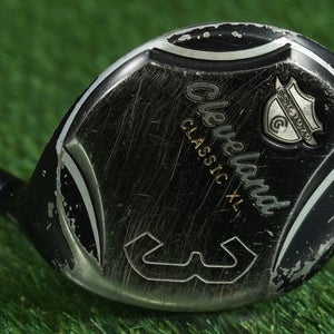 CLEVELAND CLASSIC XL 15.5 3 WOOD FAIRWAY MATRIX OZIK XCON-6 STIFF RH & NEW GRIP