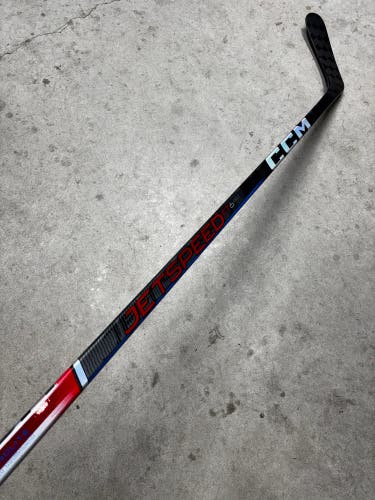 70 Flex P92 Senior CCM Jetspeed FT6 Pro Left Hand Hockey Stick Pro Stock (Used)