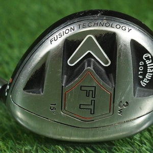 CALLAWAY FT 15 3 WOOD 3W FAIRWAY DRAW FUJIKURA FIT ON E 160 REGULAR FLEX RH
