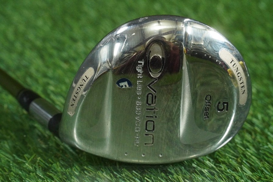 ADAMS OVATION TIGHT LIES 5 WOOD OFFSET ANTI-SLICE FAIRWAY ALDILA REGULAR RH