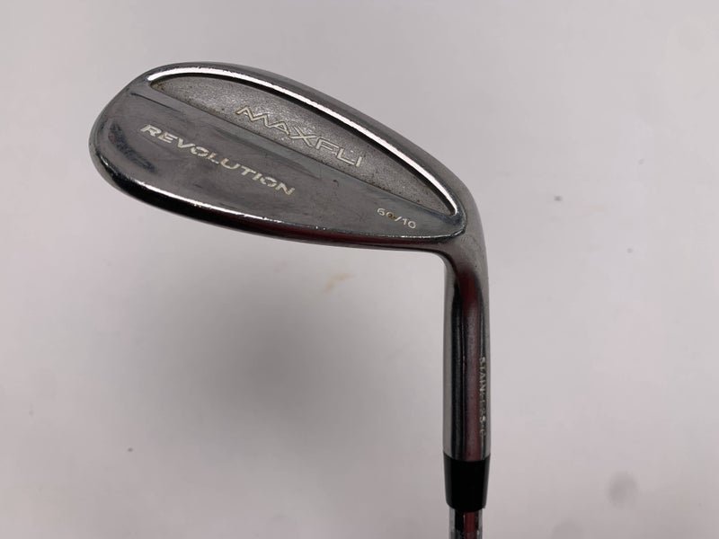 Maxfli Revolution Lob Wedge LW 60* 10 Bounce Wedge Steel Mens RH