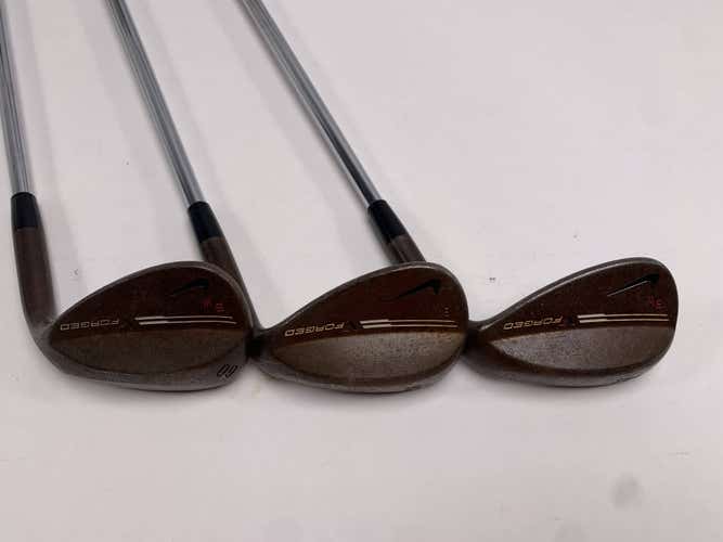 Nike Victory Red Forged Raw Black Wedge Set 52* 10 | 56* 11 | 60* Mens RH