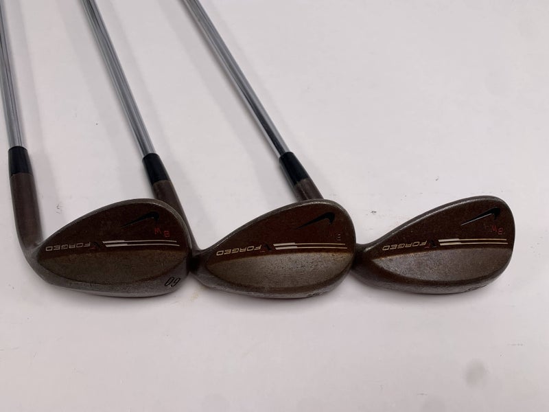 Nike Victory Red Forged Raw Black Wedge Set 52* 10 | 56* 11 | 60* Mens RH